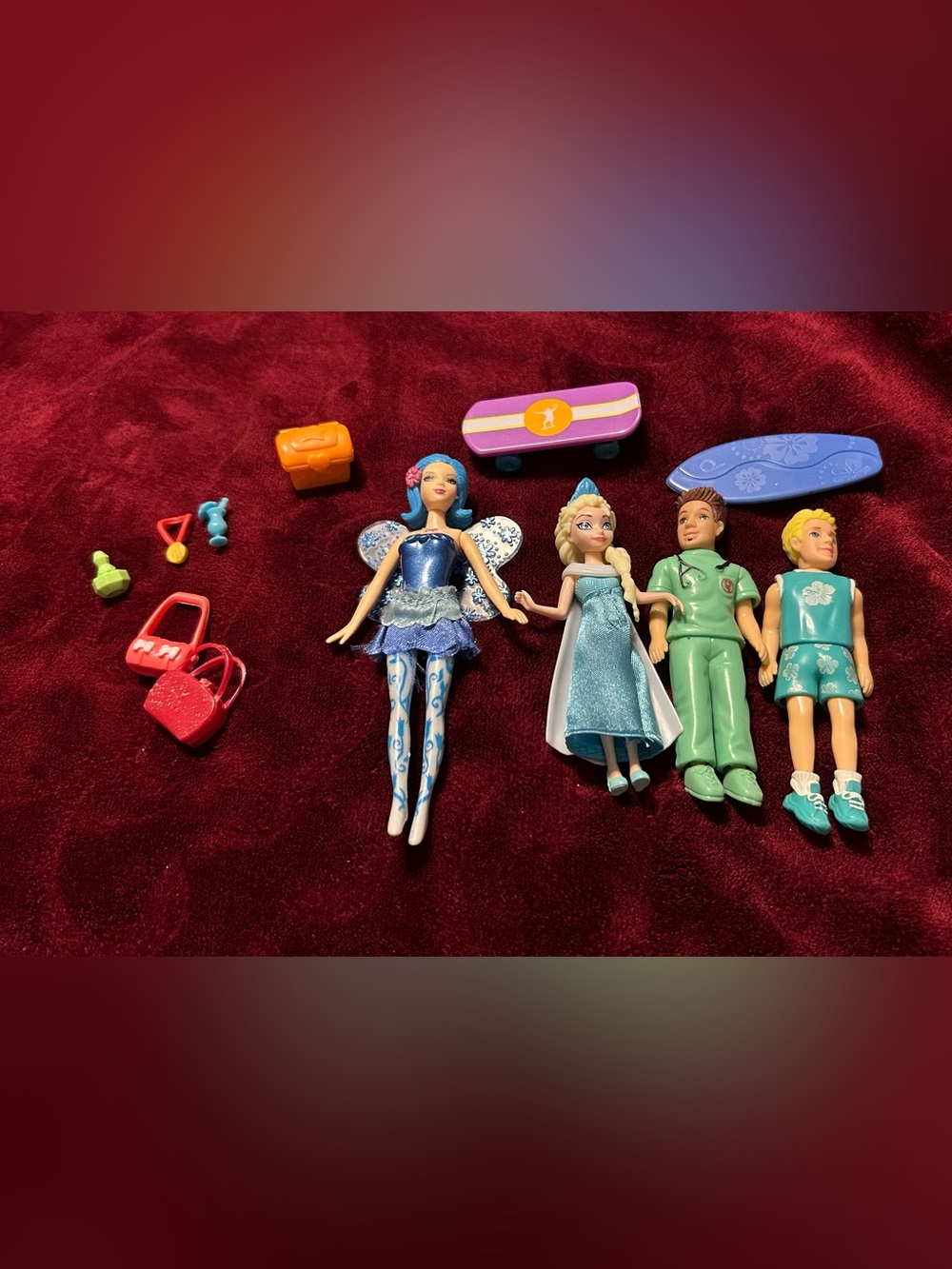 Assorted  Dolls and Accessories